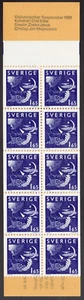1981 Sweden Sverige - Sc #1376a  Complete stamp booklet MNH Cv$10.50 - Picture 1 of 2