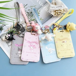 Sanrio Cardholder with both keychain & Lanyard - Picture 1 of 17