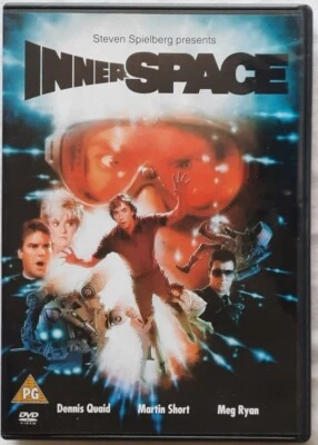 Innerspace- Dennis Quaid, Martin Short, Meg Ryan - REG 2 PAL DVD - Image 1 of 2