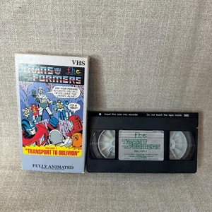 Transformers VHS 1984 Vol. 6 Roll For It VHS Tape w/ WRONG SLIP COVER SEE PHOTOS - Picture 1 of 6