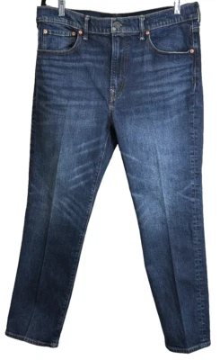 American Eagle Jeans Mens 34X30 (37x29 Approx) Blue Denim Flex Relaxed Straight - Image 1 of 4
