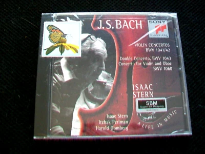 Bach: Violin Concertos; BMV 1041/1042, 1043, 1060 by Issac Stern (CD, 1995) - Image 1 of 2