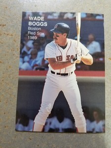 Wade Boggs Boston Red Sox 1989 Baseball's Finest Stars #3 NM