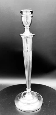 1 антикварная свеча The Bailey, Banks & Biddle Co. из стерлингового серебра 925 пробы 1901–26 9 3/4 дюйма - Изображение 1 из 4