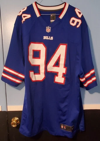 NFL Buffalo Bills #94 MARIO WILLIAMS Royal Blue Jersey Size 3XL Cover