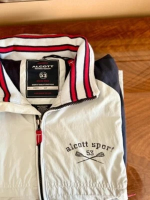 Giacca a vento impermeabile vintage Alcott Taglia L  - Immagine 1 di 4