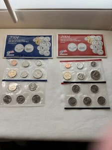 2004 P&D Uncirculated U.S Mint Set In OGP With COA🔥22 Coins🔥 - Picture 1 of 12