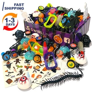 Halloween Party Gastgeschenke Spaß Spielzeug Großpackung Sortiment Halloween Spielzeug 100er Pack - Bild 1 von 8