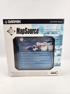 Garmin BlueChart Version 5 Americas New Sealed South America Canada Carribean - Image 1 of 4