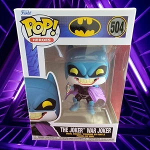 The joker war joker funko # 504 (nib)With Pop Protector  - Picture 1 of 7
