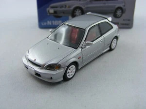 '99 Honda Civic Type R in silber, Tomytec Tomica Lim.Vintage Neo LV-N165d, 1/64 - Bild 1 von 3