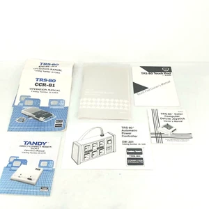 Vintage Mixed Lot of 7 Radio Shack TRS-80 Tandy 1000 Accessory Manuals - Picture 1 of 11