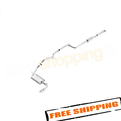Borla 140454 S-Type Catback Exhaust for 2012-2017 Ford Focus 2.0L Sedan Foto 1 de 2