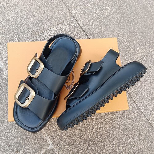 TOD’S Sandali donna Tod's in pelle con suola spessa che aumentano altezza