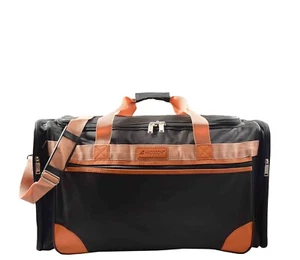 Overnight Bags Holdall Travel Duffle Large Size Bag Weekend Luggage HLG060 Black - Picture 1 of 7