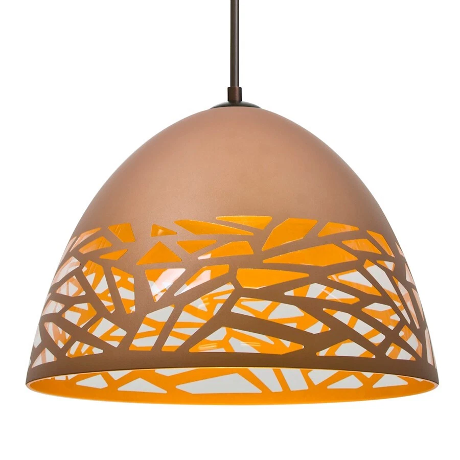 Besa Lighting Kiev 1 Light Cord Pendant, Bronze/Copper - 1JT-KIEVCP-BR - Image 1 of 1