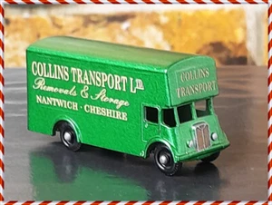Matchbox Lesney 46B Removals Van code3 in IVY green - Collins Livery - XLNT - Picture 1 of 10