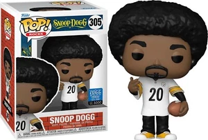 Funko Pop! Snoop Dogg #305 Limited Exclusive White Pittsburgh Steelers solo 5K! - Foto 1 di 3