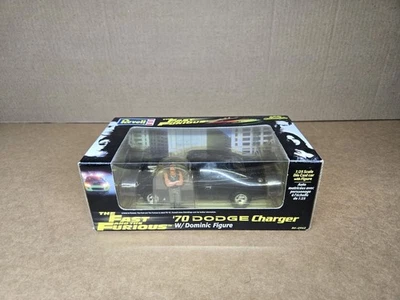 NEW Revell 1/25 Fast and the Furious  '70 Dodge Charger Diecast w/Dom Figure  - Image 1 of 4