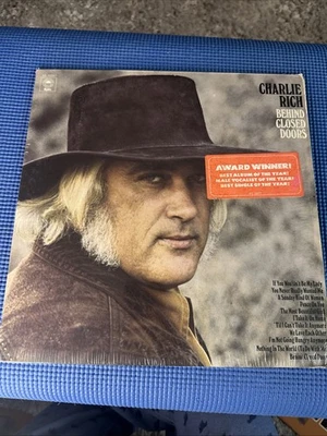 Charlie Rich Behind Closed Doors  Vinyl LP VG+/VG+ Shrink Ultrasonically Cleaned - Image 1 of 4