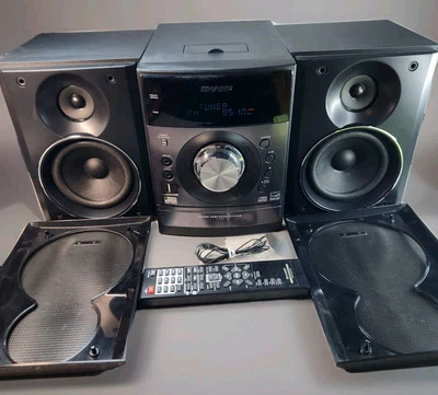 Sharp XL-DH259N Compact Micro Component Stereo System Remote USB CD Ipod - Image 1 of 4