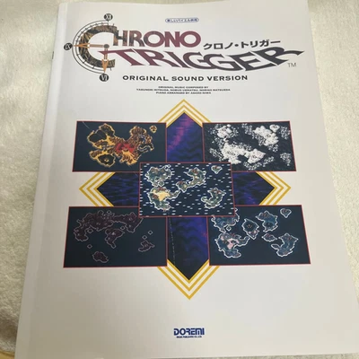 Chrono Trigger Piano Sheet Game Music Original Sound Version Doremi Shuppan Jp - Image 1 of 4