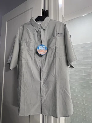 Camisa Columbia Tamiami Manga Corta Talla Grande Nueva/Etiquetas Foto 1 de 3