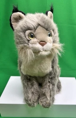 Peluche Lynx Wildcat World Wildlife Fund 12" realista único Foto 1 de 4