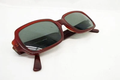 Vintage Oliver Peoples Ace Matt Red Sunglasses Glasses Japan Rx Lenses - Image 1 of 4