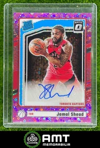 2024-25 Panini Donruss Optic Jamal Shead Rated RC Auto Fast Break Pink 5/25 - Picture 1 of 3