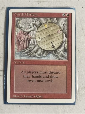Wheel of Fortune Revised MTG NM Free shipping with tracking B - Image 1 of 2
