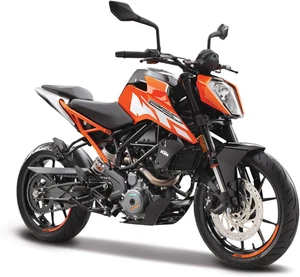 B KTM 250 Duke Motorbike-1:18 Scale-Incredibly Detailed Die-Cast Replica Collect - Foto 1 di 12