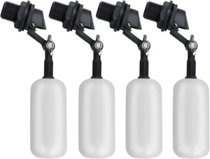 4er Pack Verstellbarer Arm Schwimmer Kugelhahn für automatische Wasserstandsregelung - Bild 1 von 11