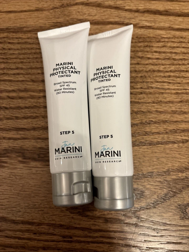 Protector físico Jan Marini FPS 45 tintado 2 oz *probadores/usado* 95 % completo Foto 1 de 2