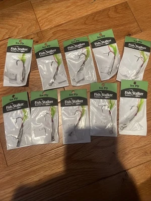 Señuelos Ice Fly Fish Stalker nuevos en caja. Lote de 10. IDEAL PARA REVENDER Foto 1 de 4