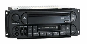Jeep Chrysler Dodge 2002-2006 AM FM CD Cassette Player Radio - P05091525AA RBP - Picture 1 of 7