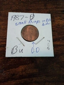 1987 d penny Many error - Picture 1 of 5