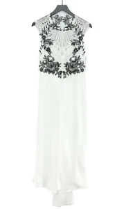 Karen Millen Women's Maxi Dress UK 12 White Polyester New with tags - Picture 1 of 5