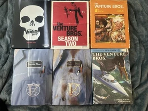 The Venture Bros.: Complete Seasons 1-5 DVD 2003 OOP Season 4 & 5 Are Sealed Lot - Picture 1 of 8