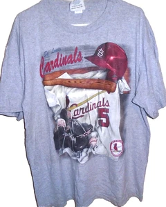 t shirt baseball vintage anni 90 St Louis Cardinals XL - Foto 1 di 2