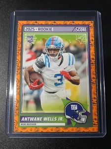 Antwane Wells Jr. - Score-a-Treat Football 2025 - New York Giants - Rookie - RC - Bild 1 von 2