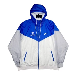 Nike University Of Buffalo Bulls Windbreaker Jacket Men's 3XL NCAA Authentic - Picture 1 of 17