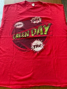 vintage green day 99 revolutions tour pop punk rock band tee - Picture 1 of 2