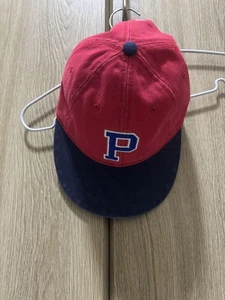 Ralph Lauren Women Hat Cap Vintage Polo Red And Navy Limited Edition VHTF Popula - Picture 1 of 4
