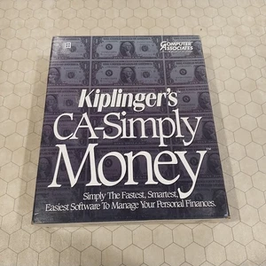 Kiplinger's CA-Simply Money, Windows 3.1,  sealed floppy disks, 1993 - Picture 1 of 12