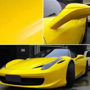 1Roll DIY Fluorescent Glossy Vinyl Film Car Wrap Decal Molding Trims Sticker - Picture 1 of 14
