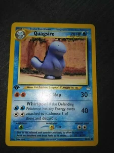 QUAGSIRE 48/64 1st Edition Rare Pokemon Card - Picture 1 of 4