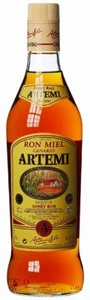 Artemi - Ronmiel Canario Ron Miel Honigrum 700ml 20% Vol. runde Glasflasche herg