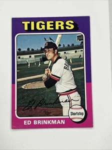 1975 Topps Ed Brinkman #439 Detroit Tigers - Picture 1 of 2