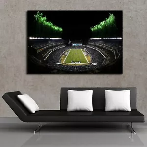 Philadelphia Eagles Stadium Leinwand 36x24 Panorama - READY TO HANG Kunst - Bild 1 von 6